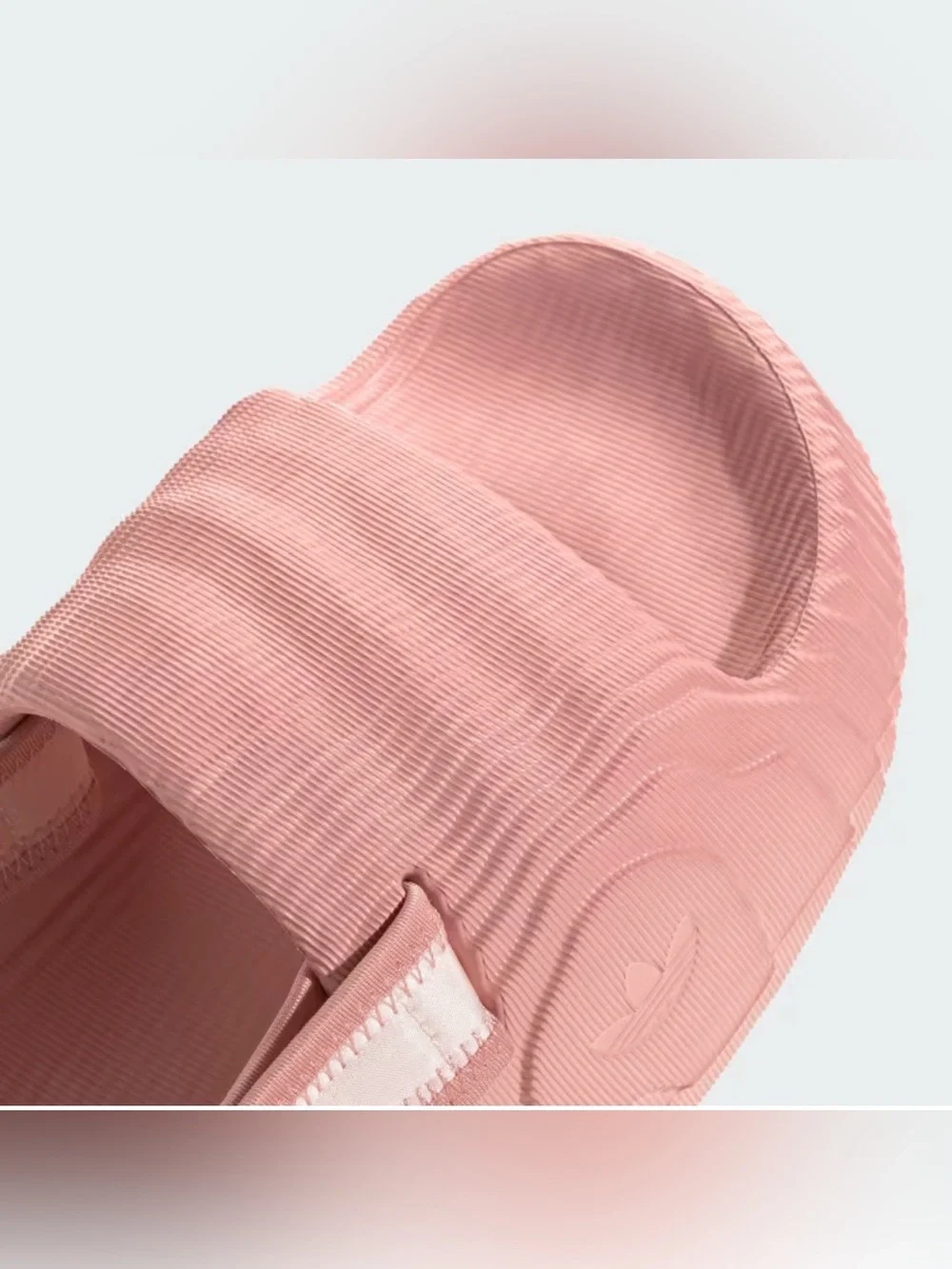 NWT! Adidas ADILETTE 22 XLG SLIDES Platform Slides Pink 8